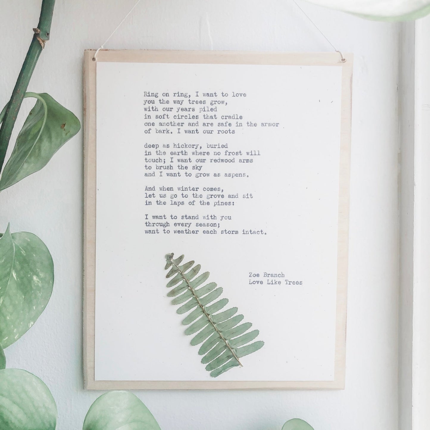 custom piece: give me details & I'll write you a poem, or enter the text you want - #flora & phrase#