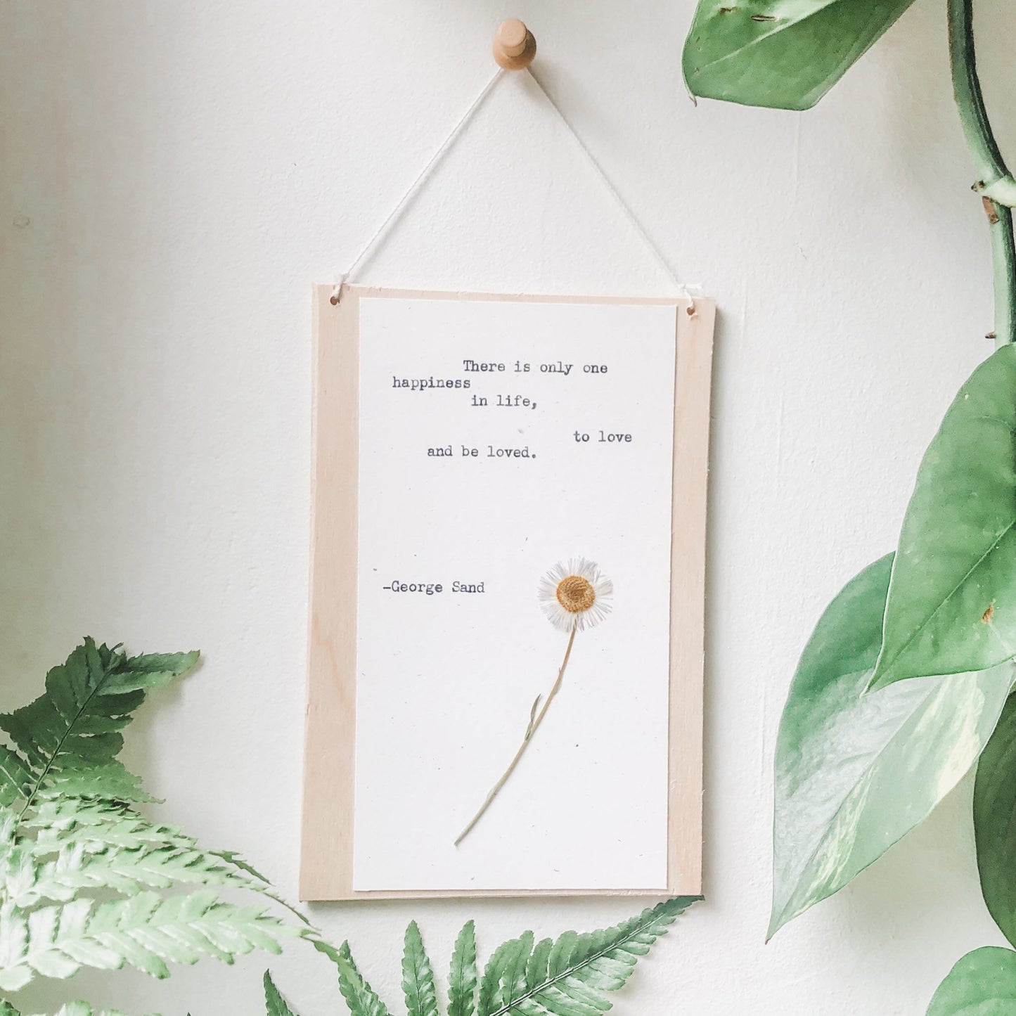george sand, to love and be loved