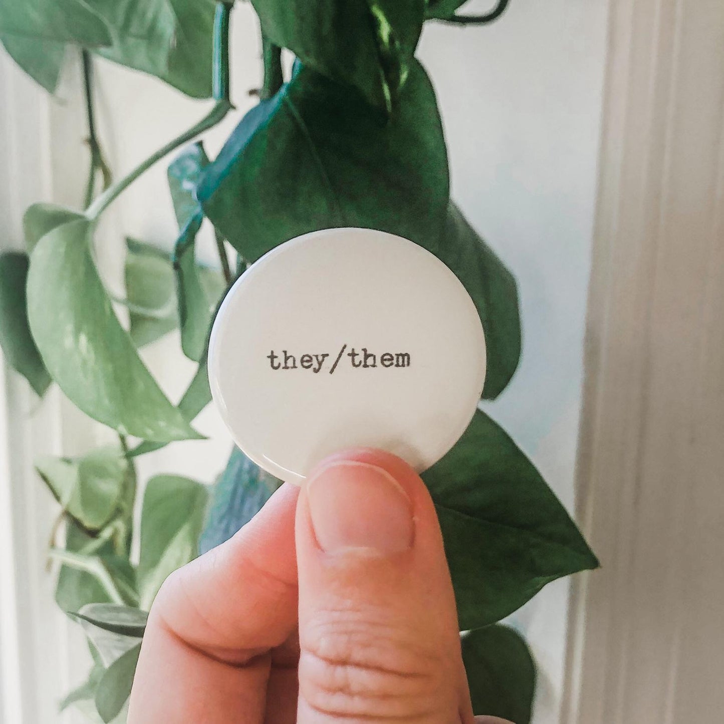 worrying button