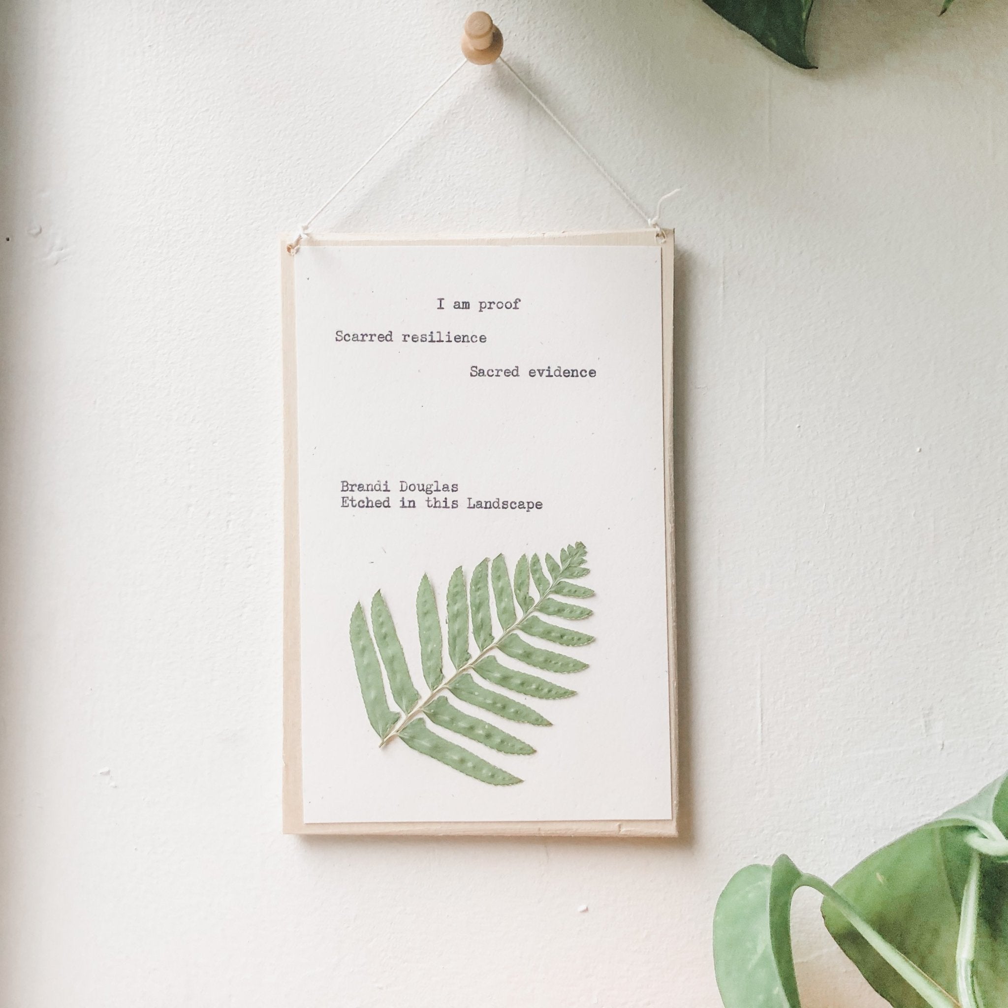 brandi douglas, etched in this landscape