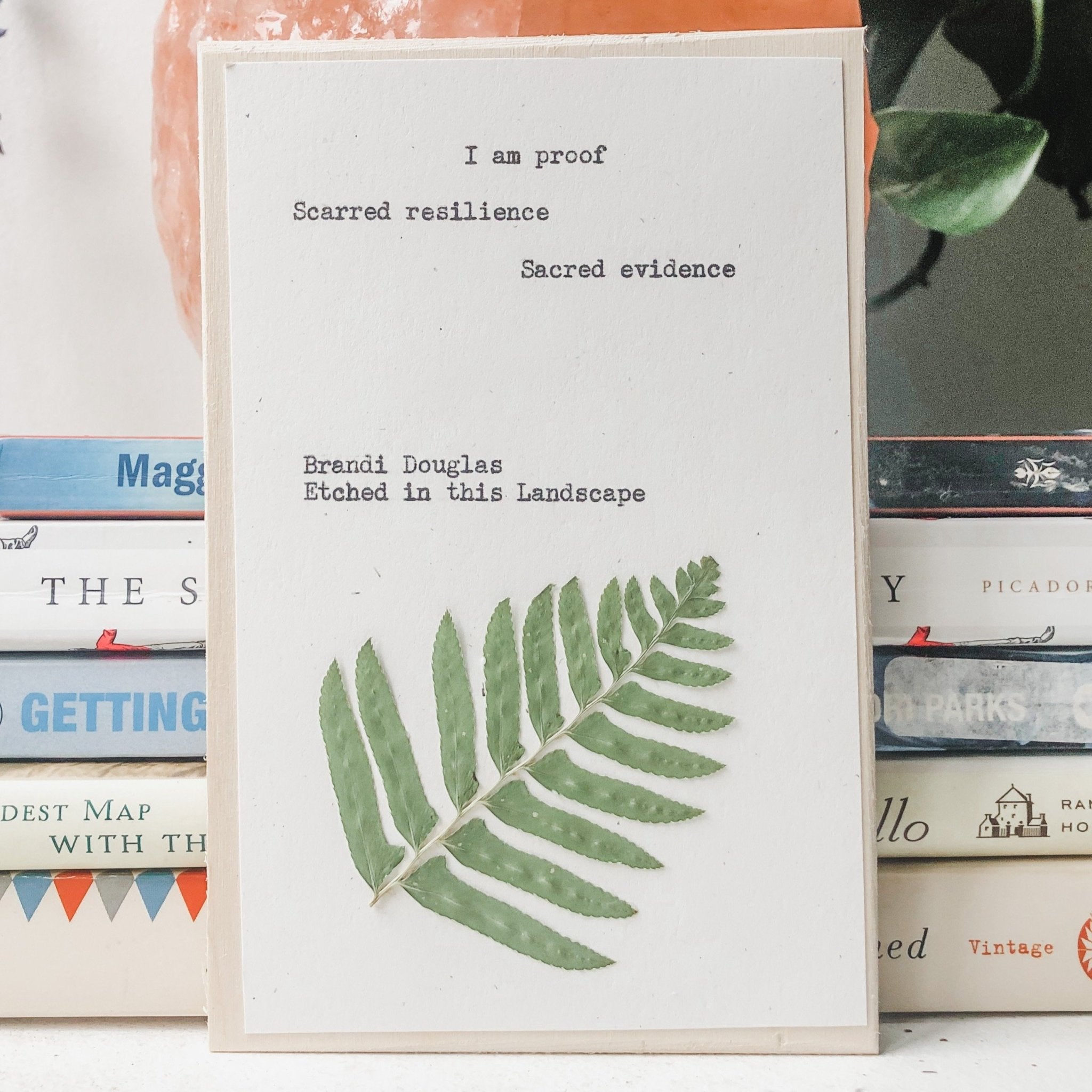 brandi douglas, etched in this landscape