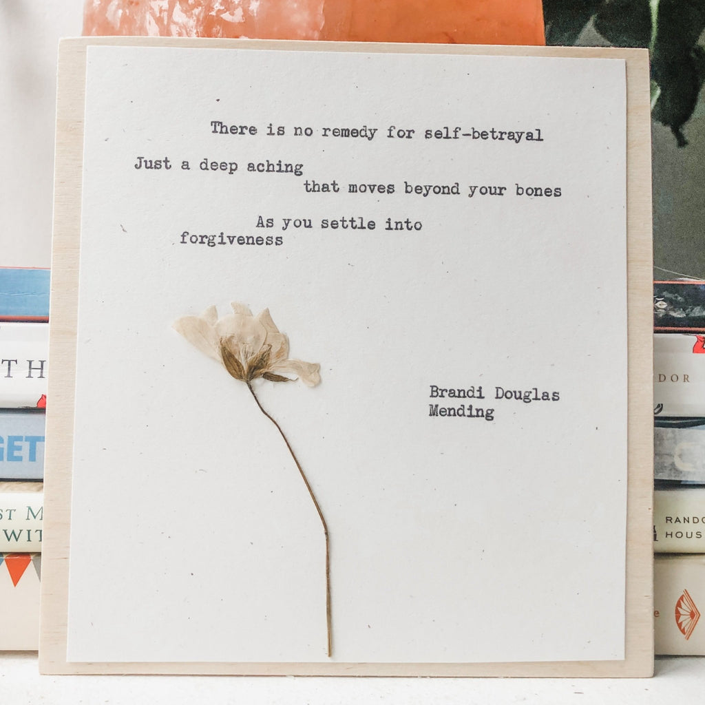 brandi douglas, mending