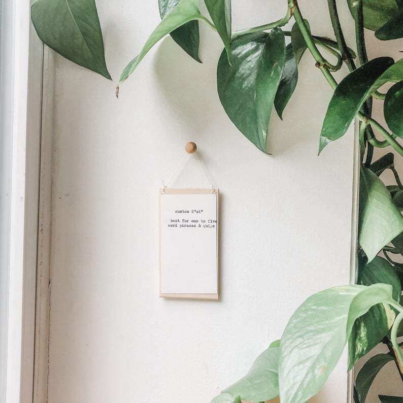 custom wall decor 2 by 4 inches