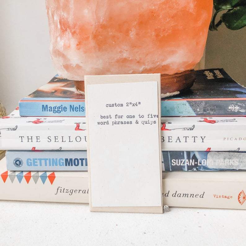 custom wall decor 2 by 4 inches