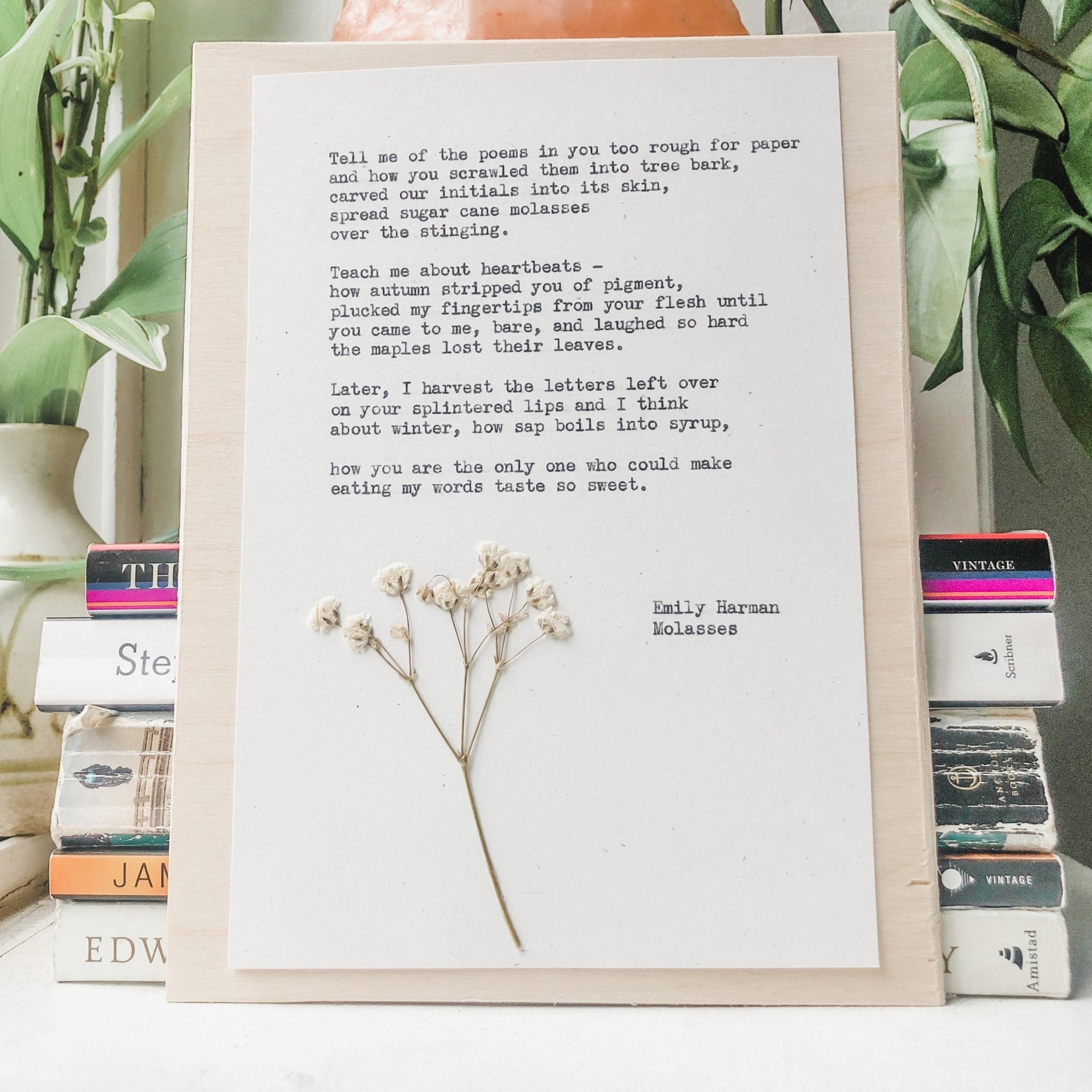 emily harman, molasses