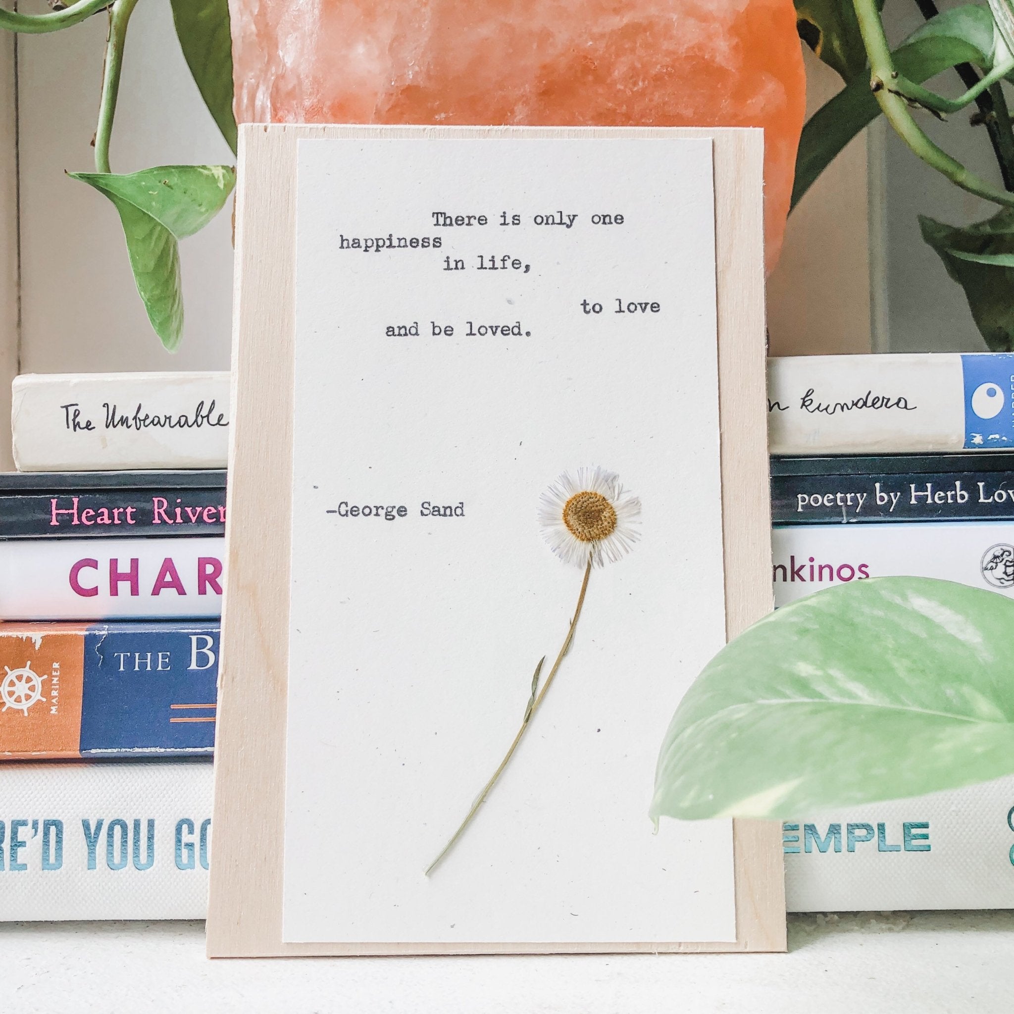 george sand, to love and be loved