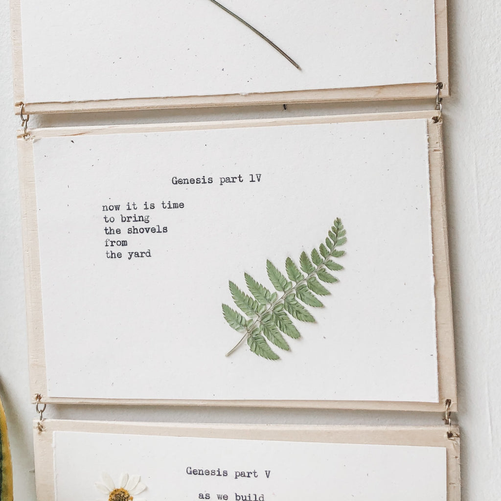 joy muhammad, genesis I - V