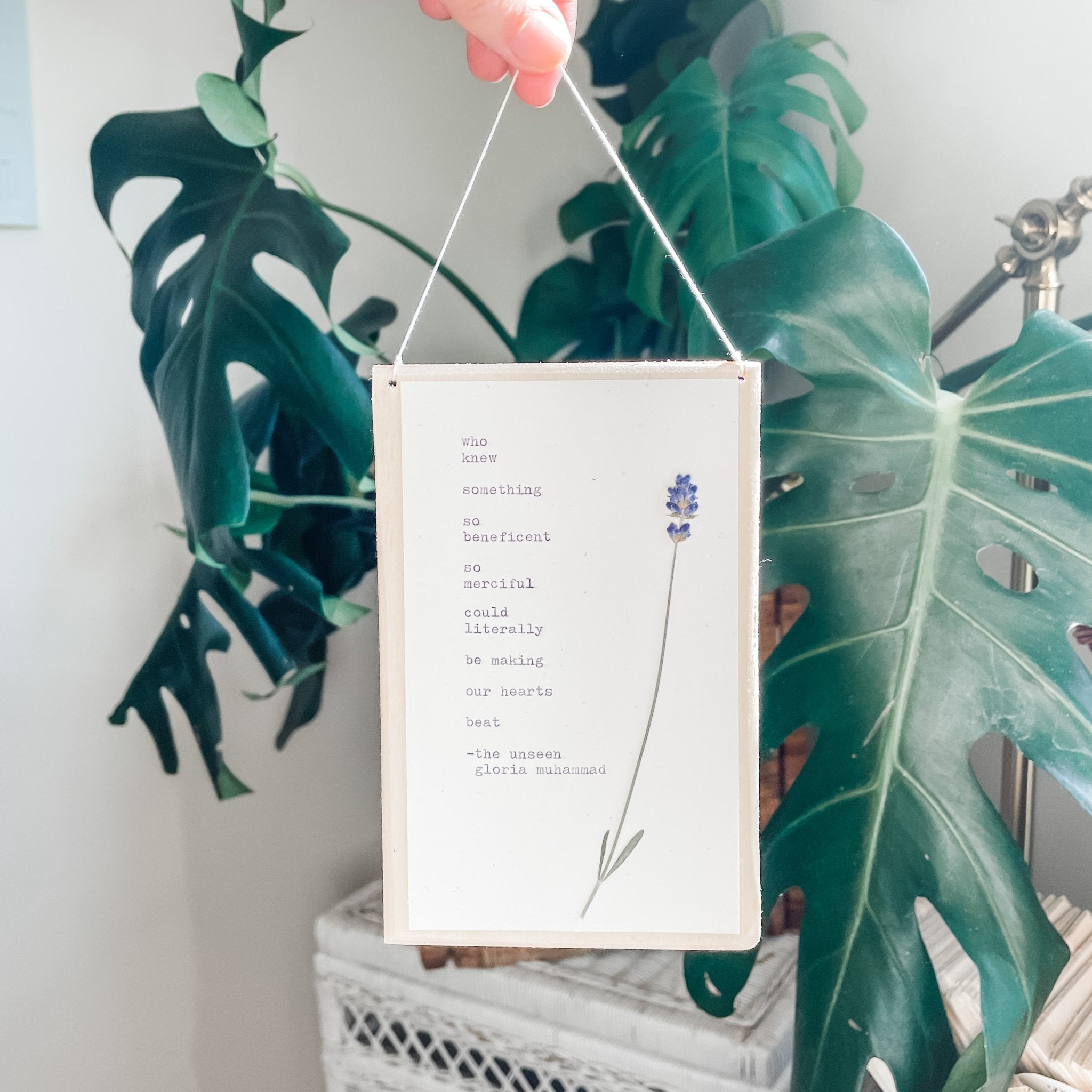 gloria muhammad, the unseen - #flora & phrase#