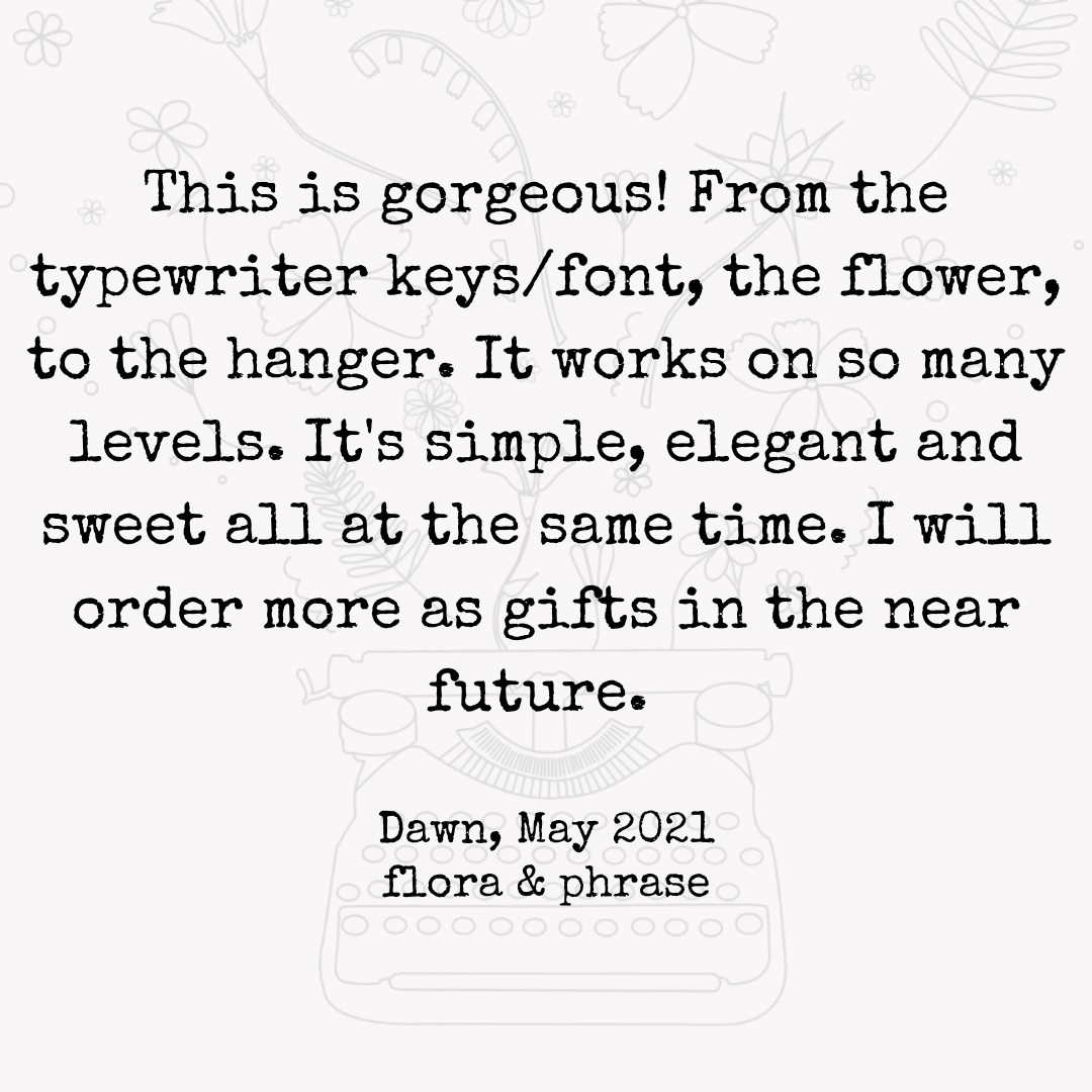 grow through it - #flora & phrase#