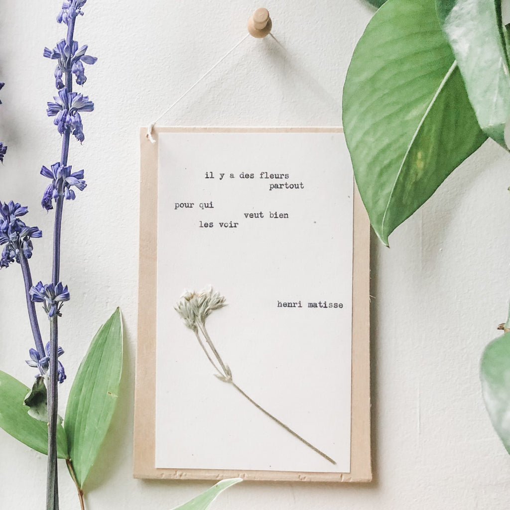 henri matisse, il y a des fleurs partout
