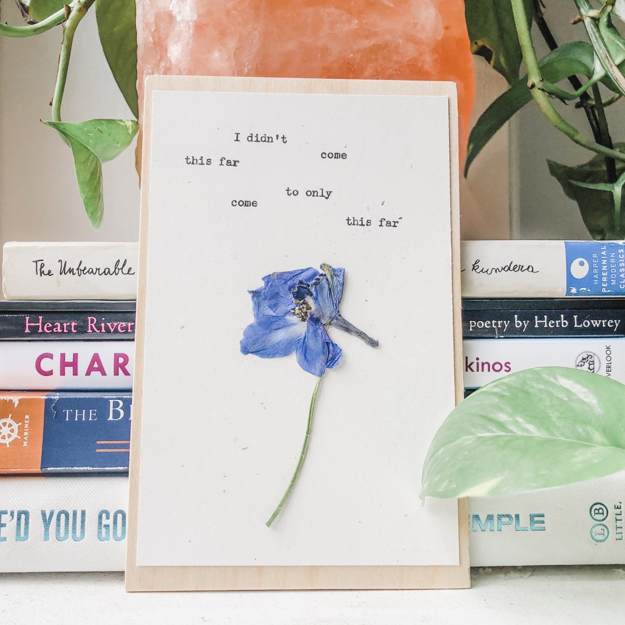 I didn't come this far to only come this far