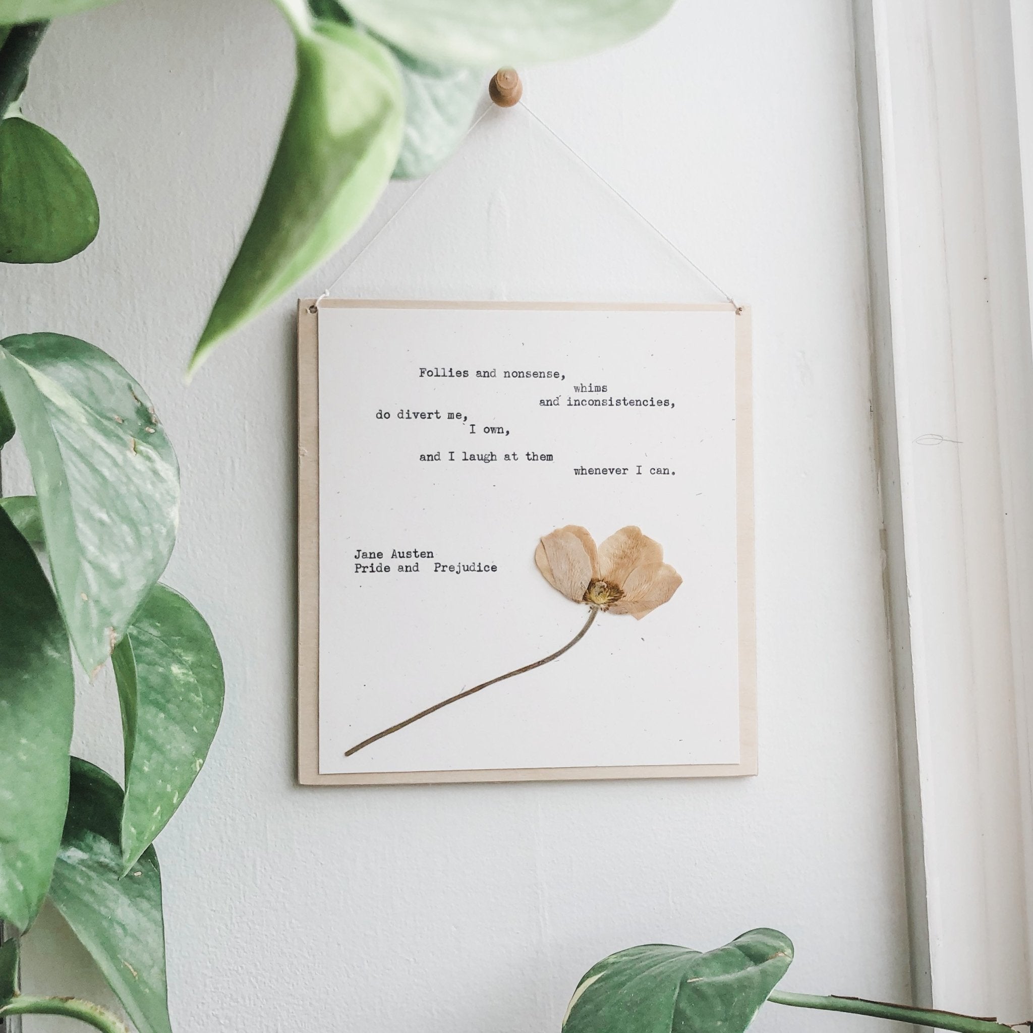 jane austen, follies and nonsense