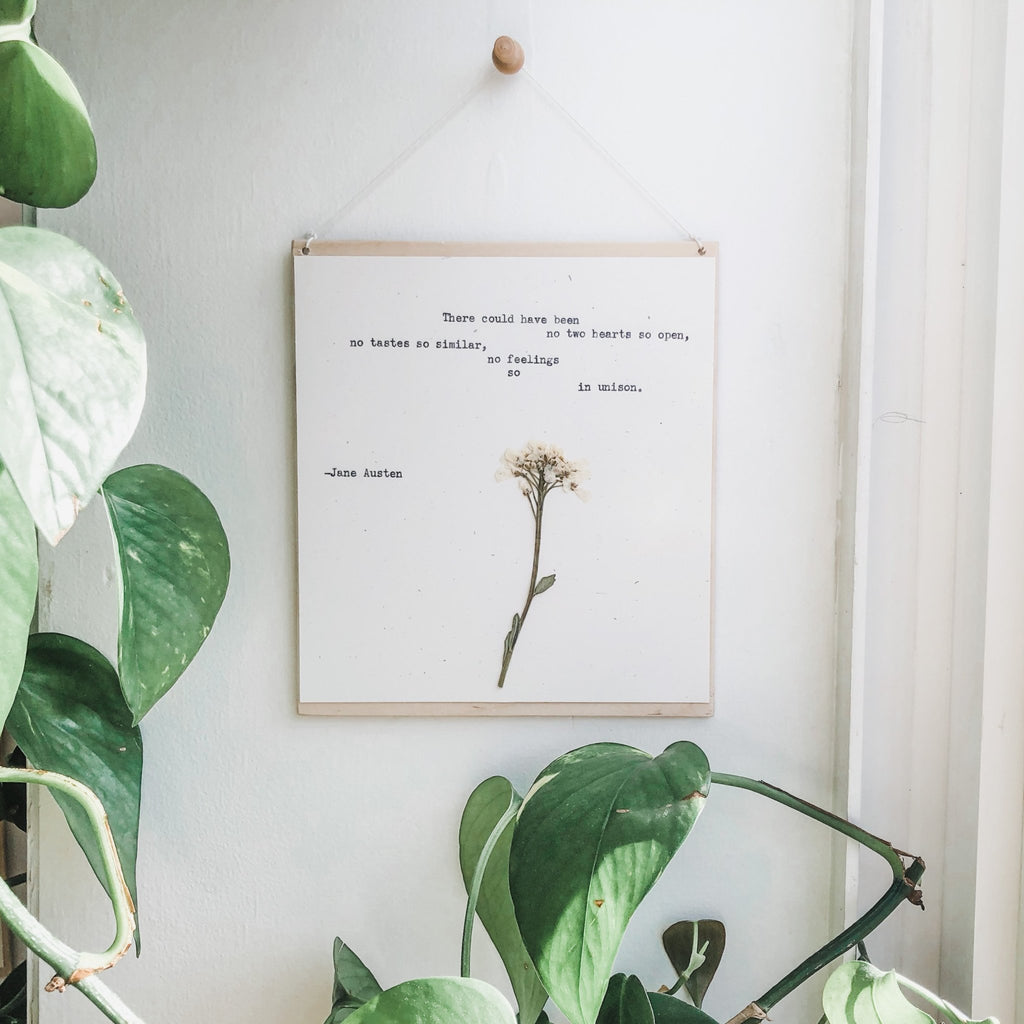 jane austen, there could have been no two hearts so open