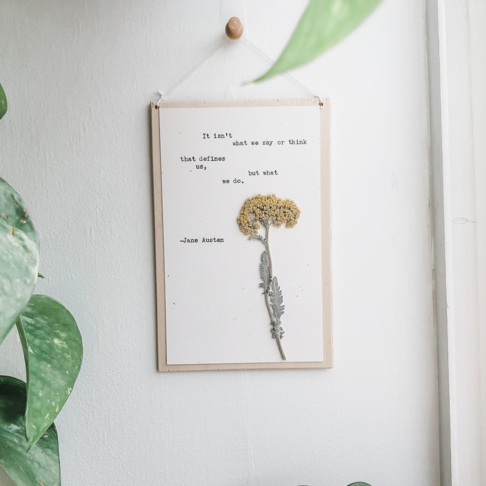 jane austen, what we do