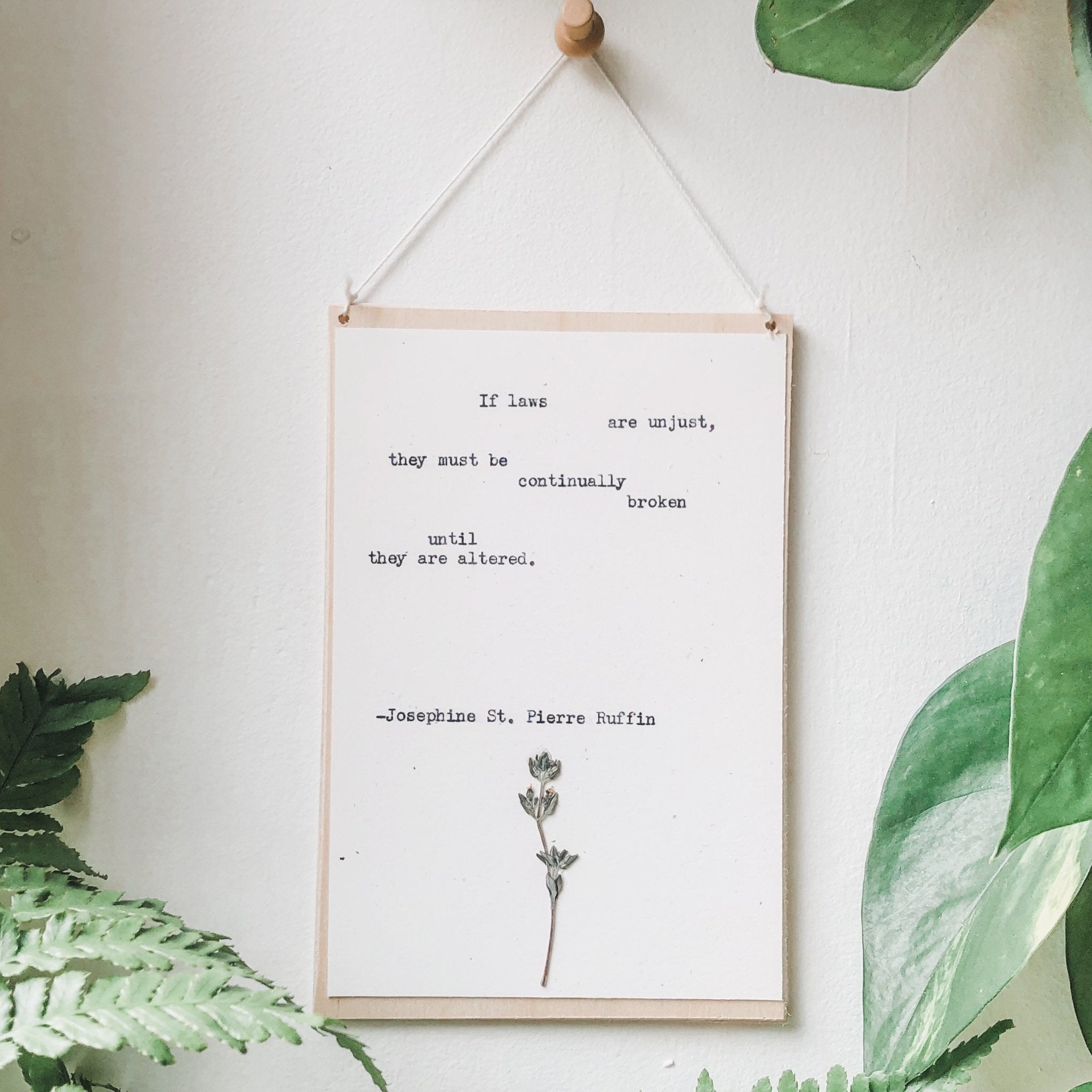 josephine st pierre ruffin, if laws are unjust