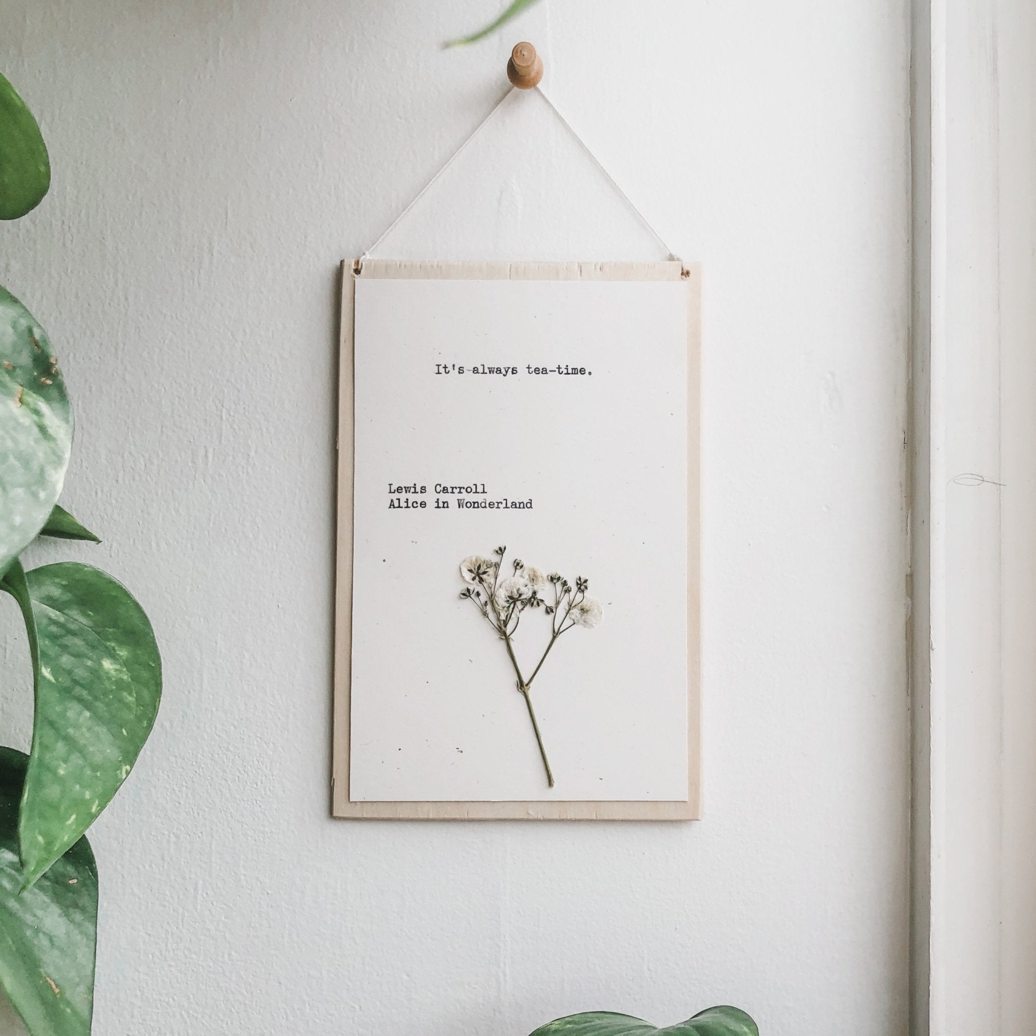 lewis carroll, it's always tea-time