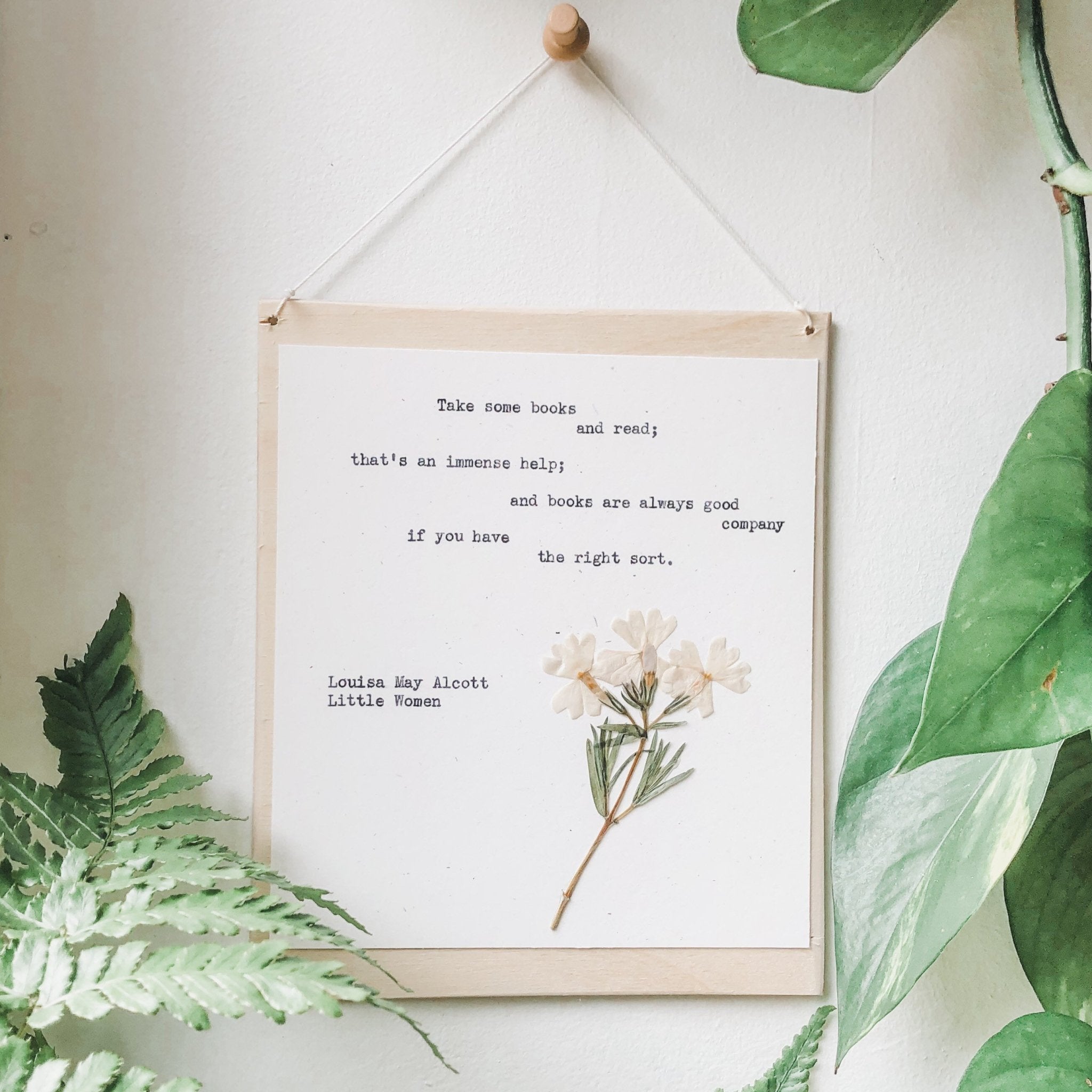 louisa may alcott, take some books and read