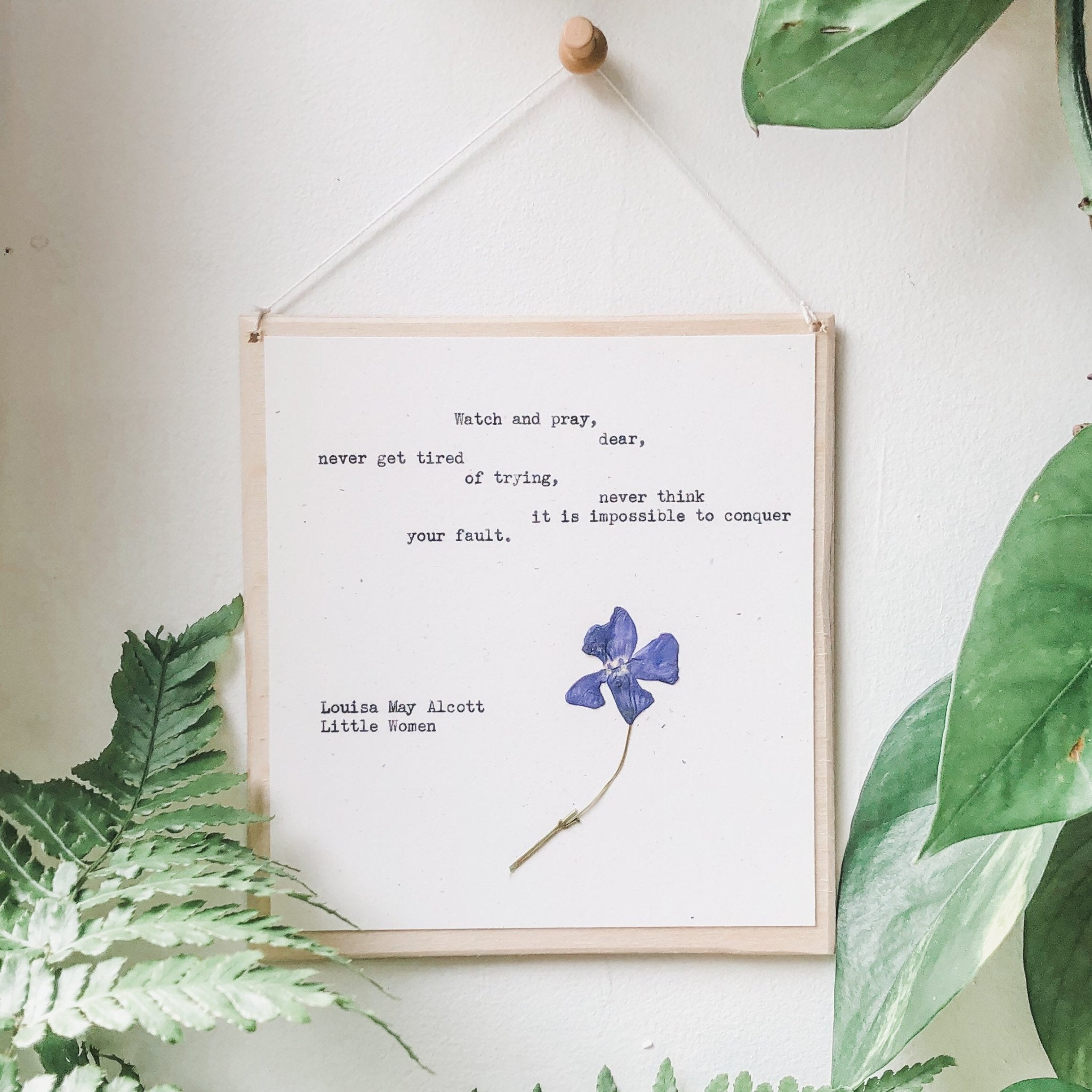 louisa may alcott, watch and pray dear