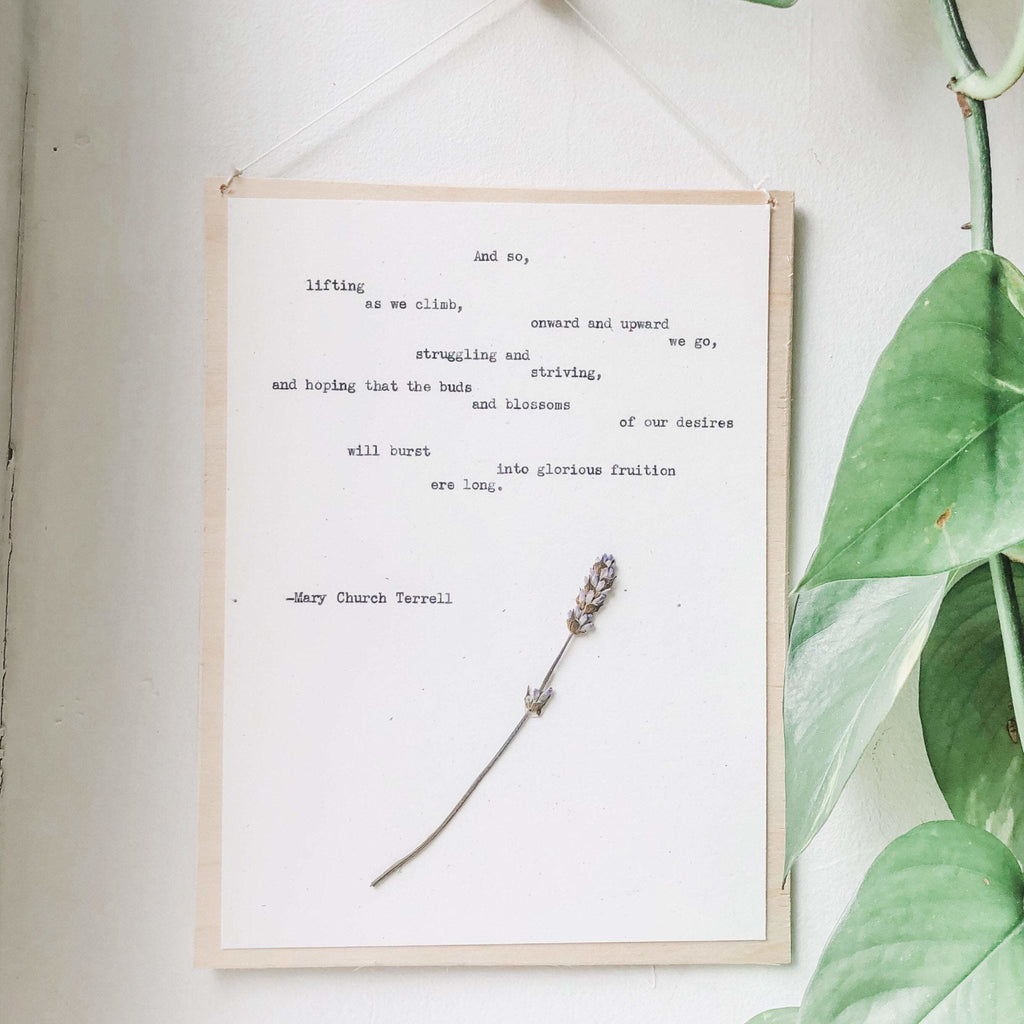 mary church terrell, onward and upward