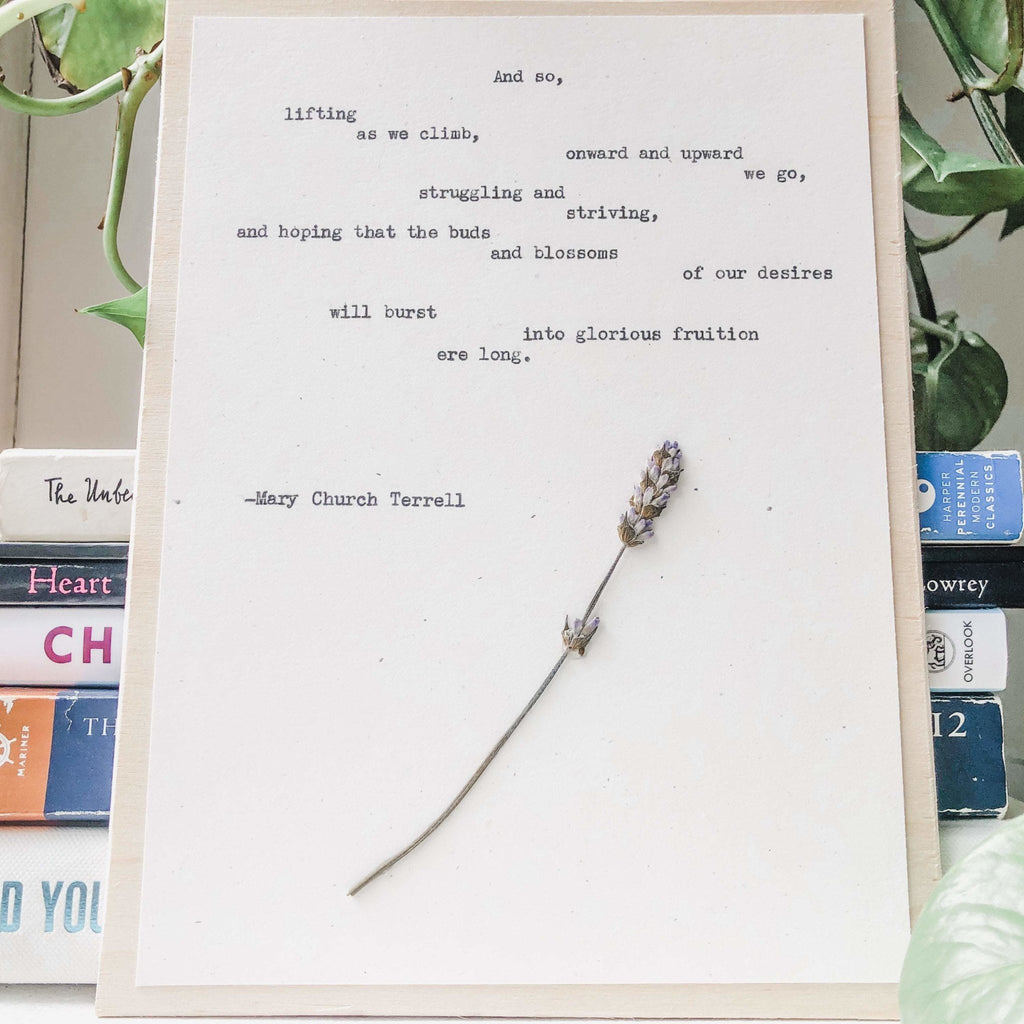 mary church terrell, onward and upward