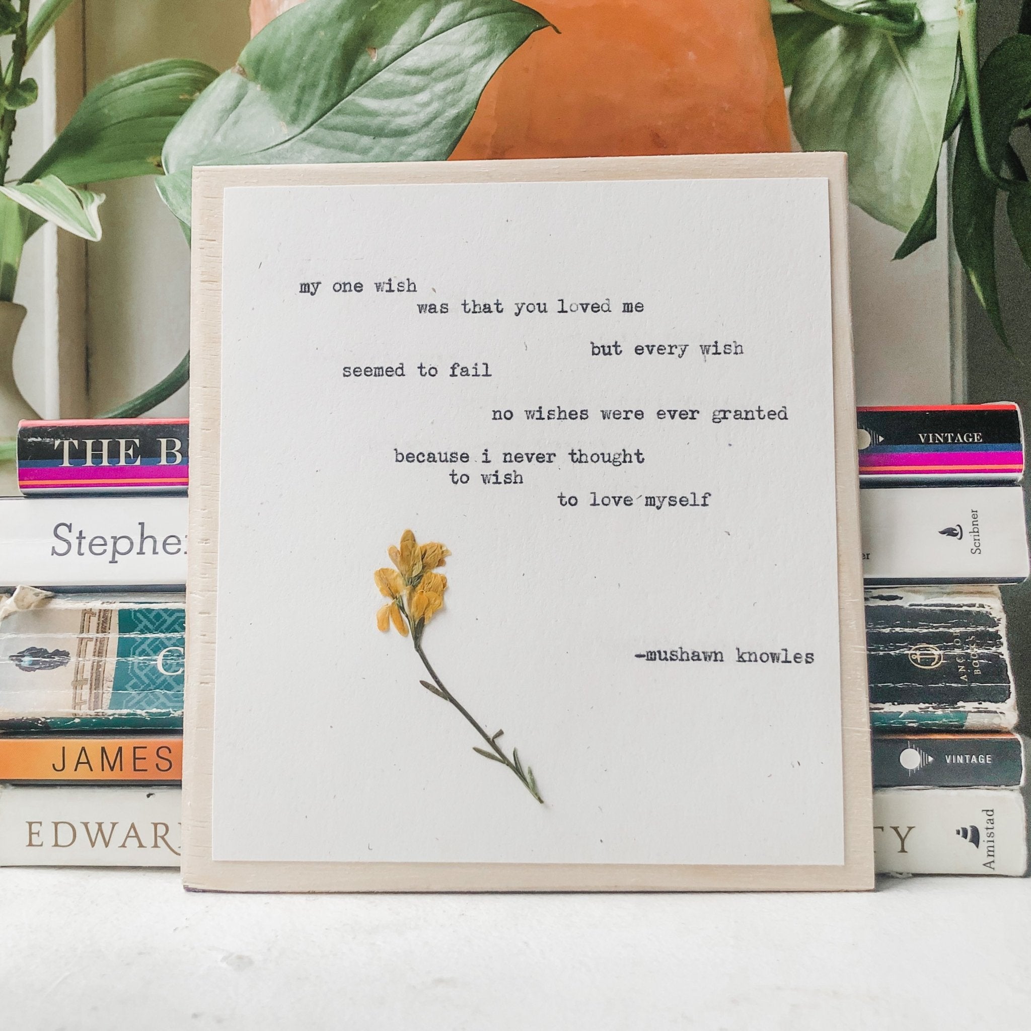 mu knowles, my one wish