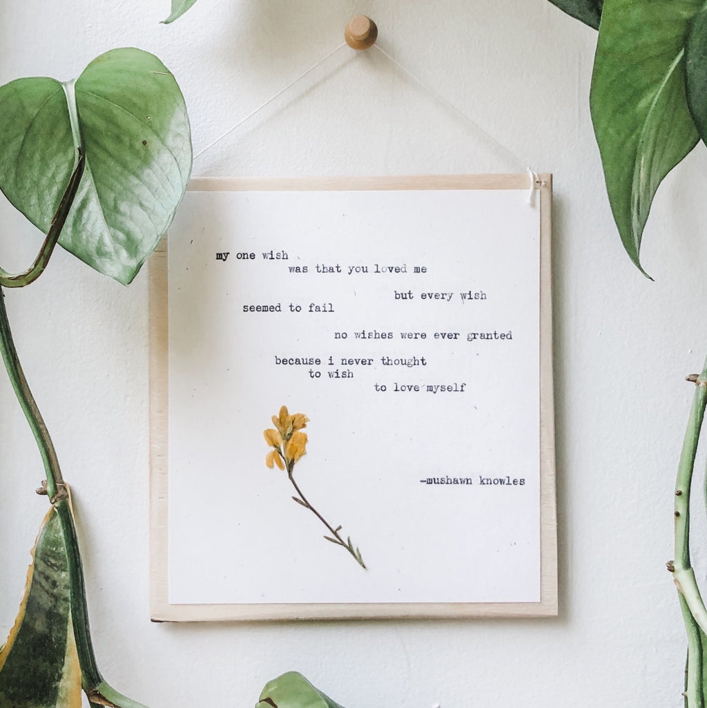 mu knowles, my one wish