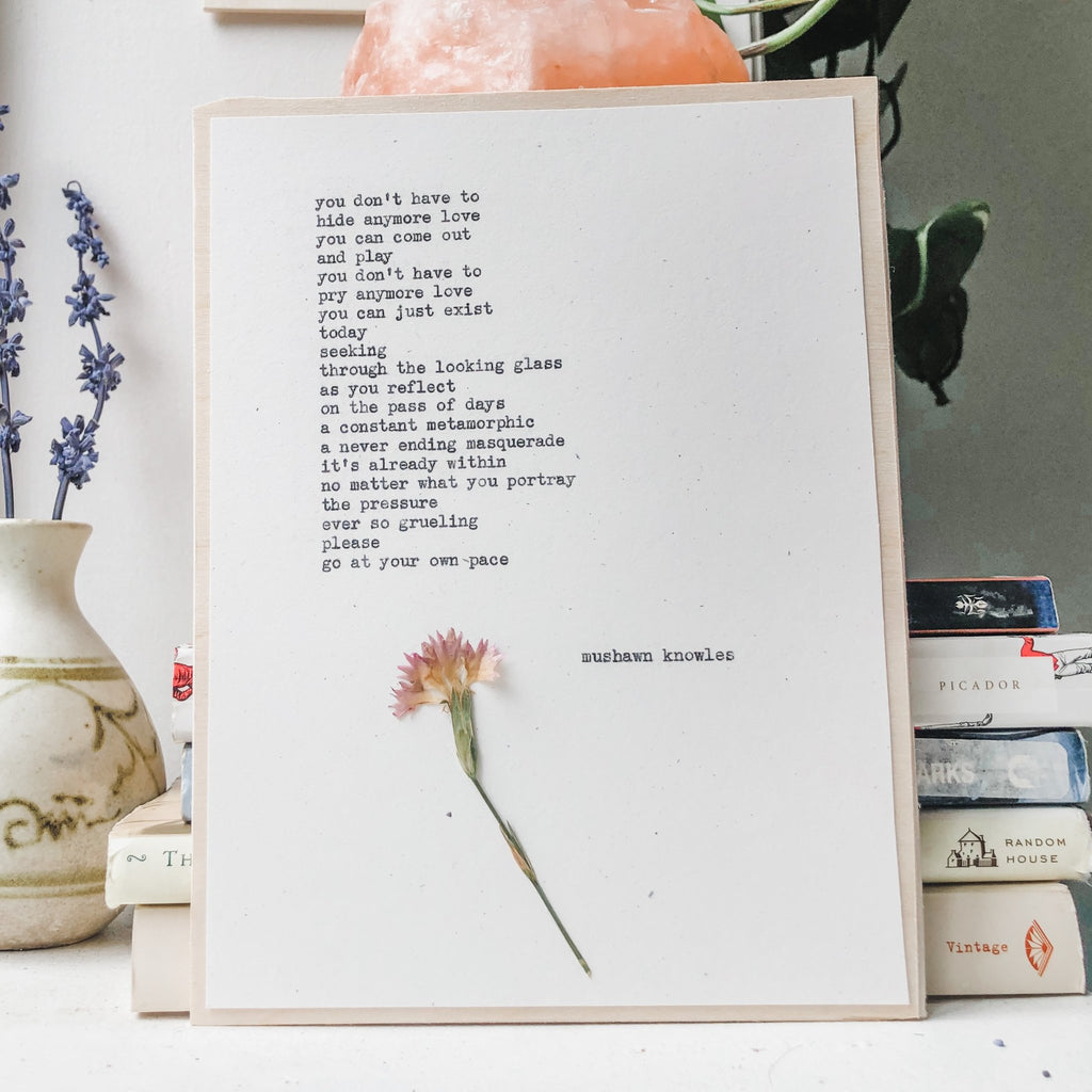 mu knowles, you don't have to