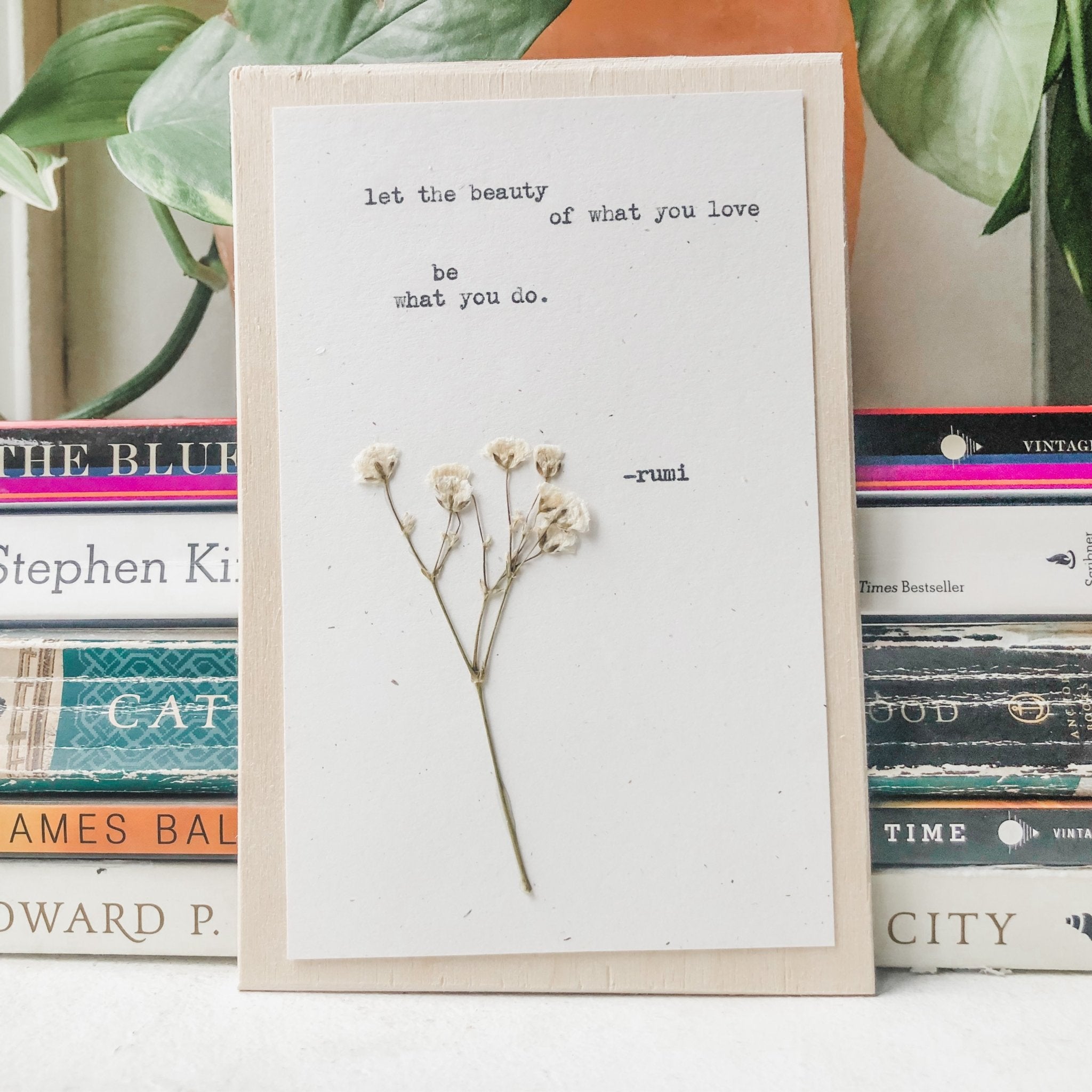 rumi, let the beauty of what you love be what you do