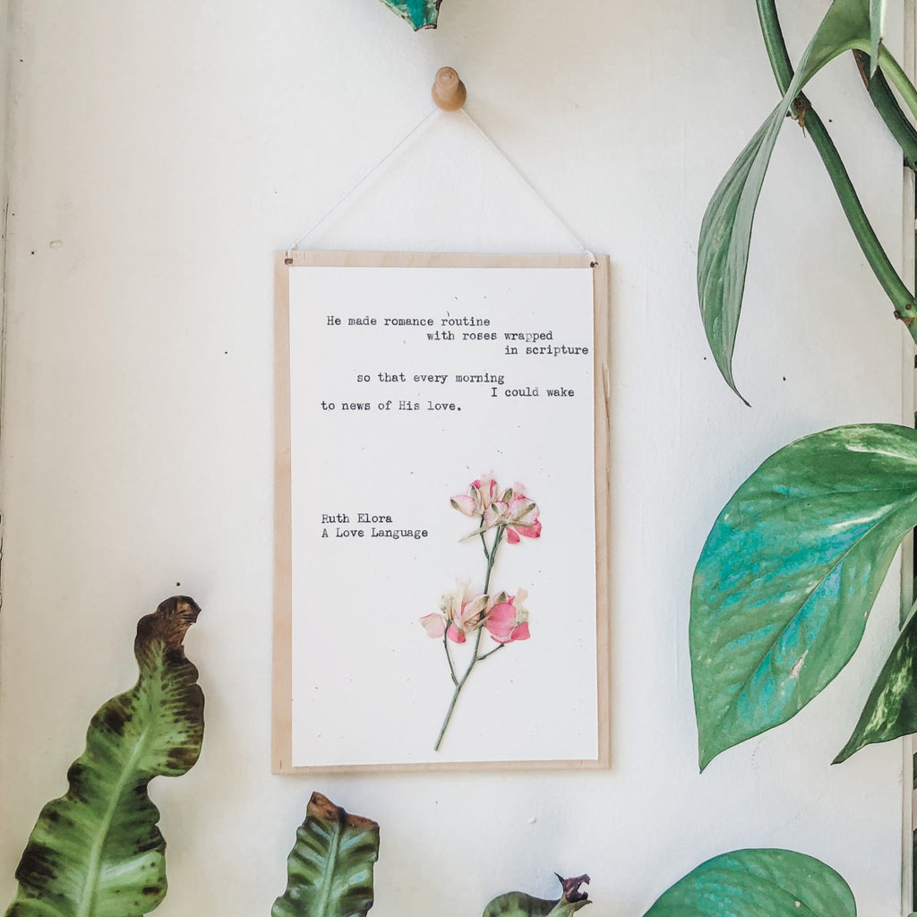 ruth elora, a love language