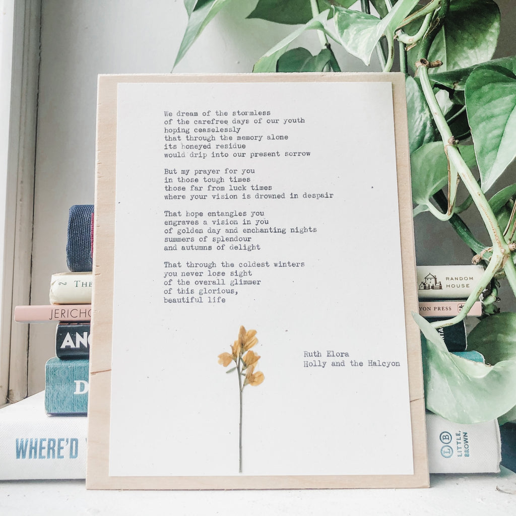 ruth elora, holly and halcyon