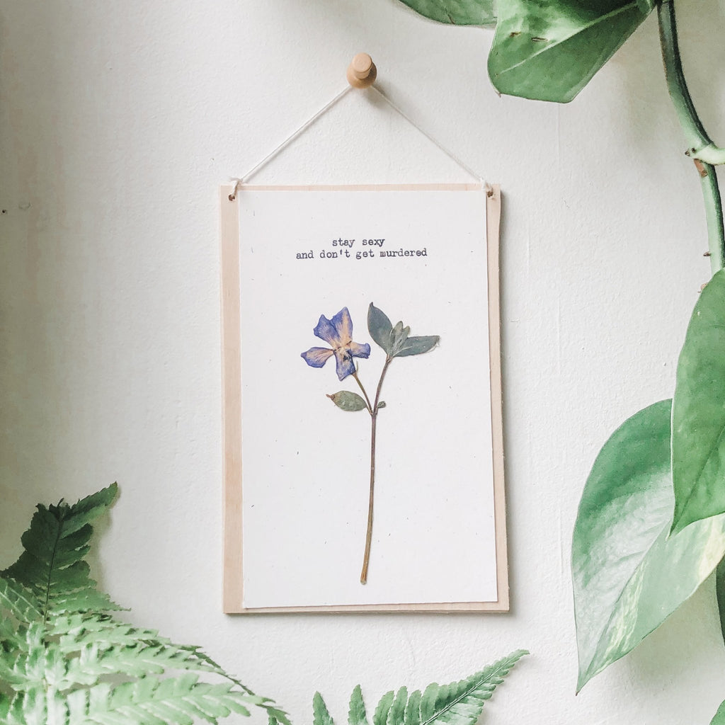 stay sexy and don't get murdered