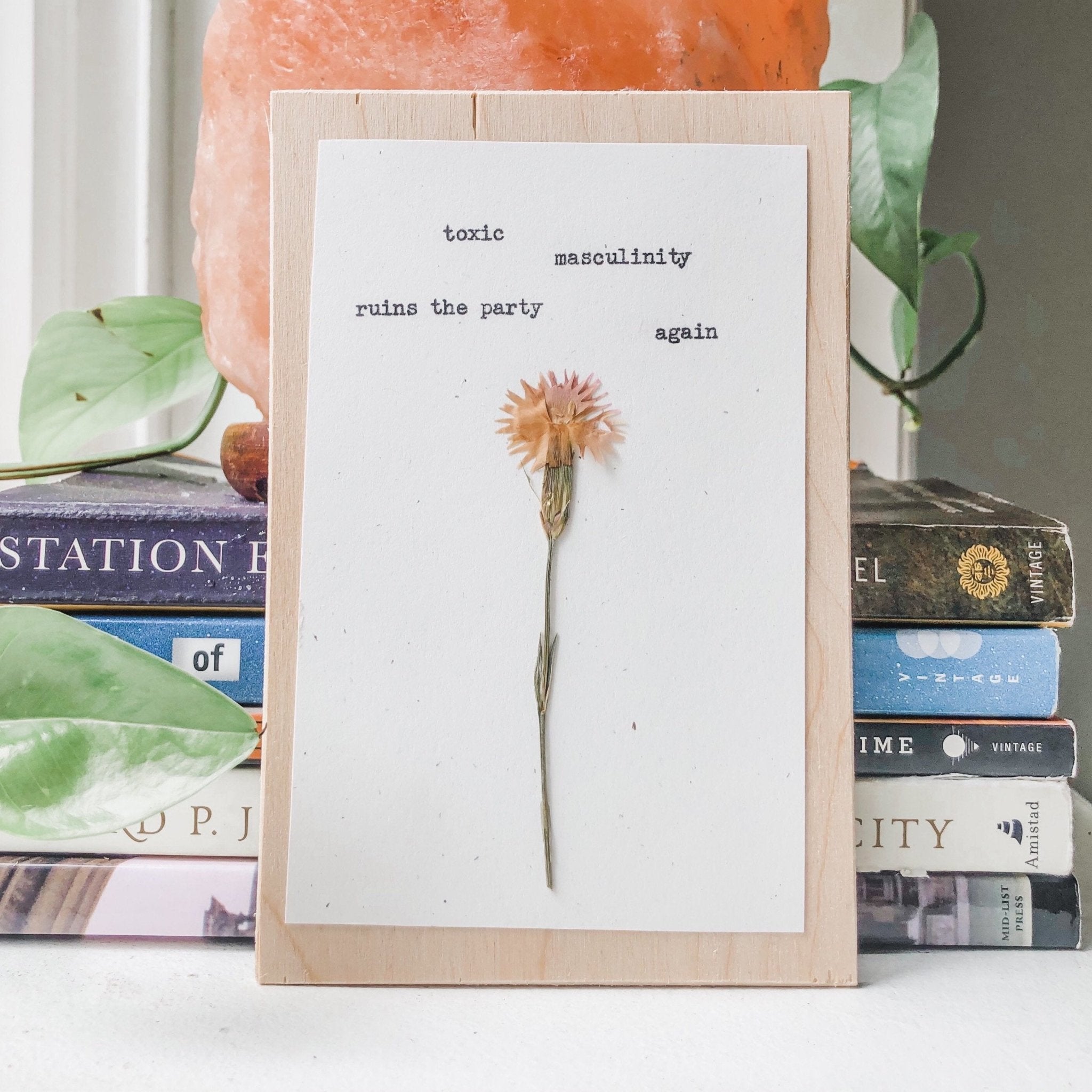 toxic masculinity ruins the party again