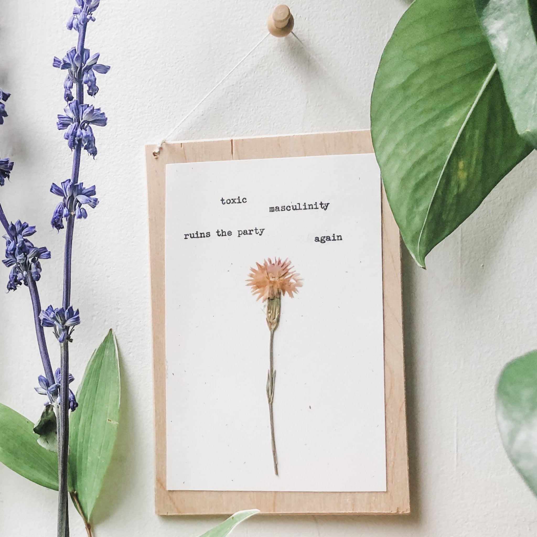 toxic masculinity ruins the party again