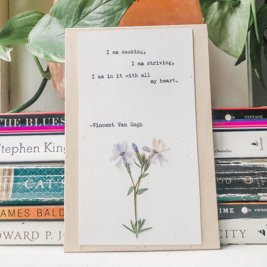 vincent van gogh, I am seeking