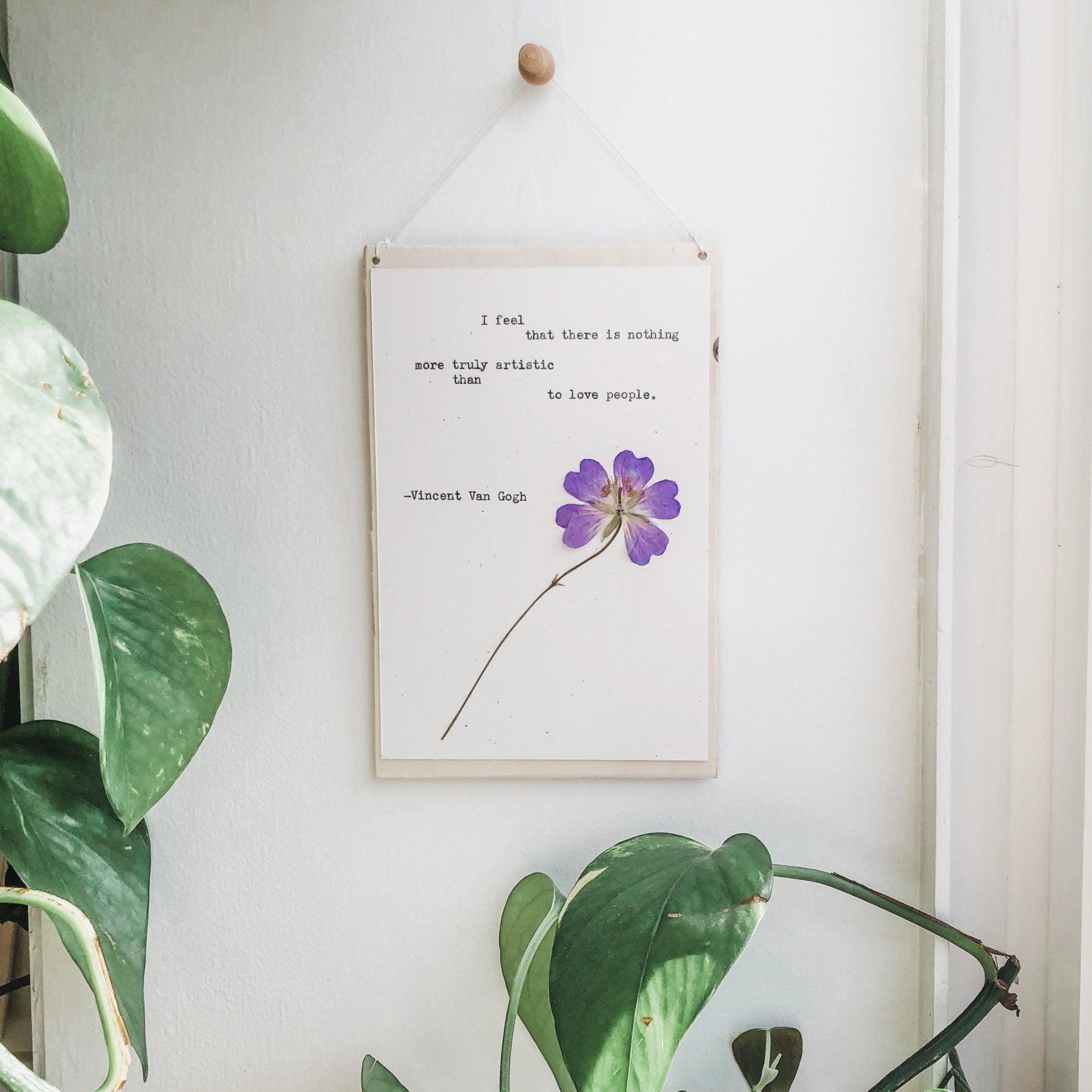 vincent van gogh, to love people