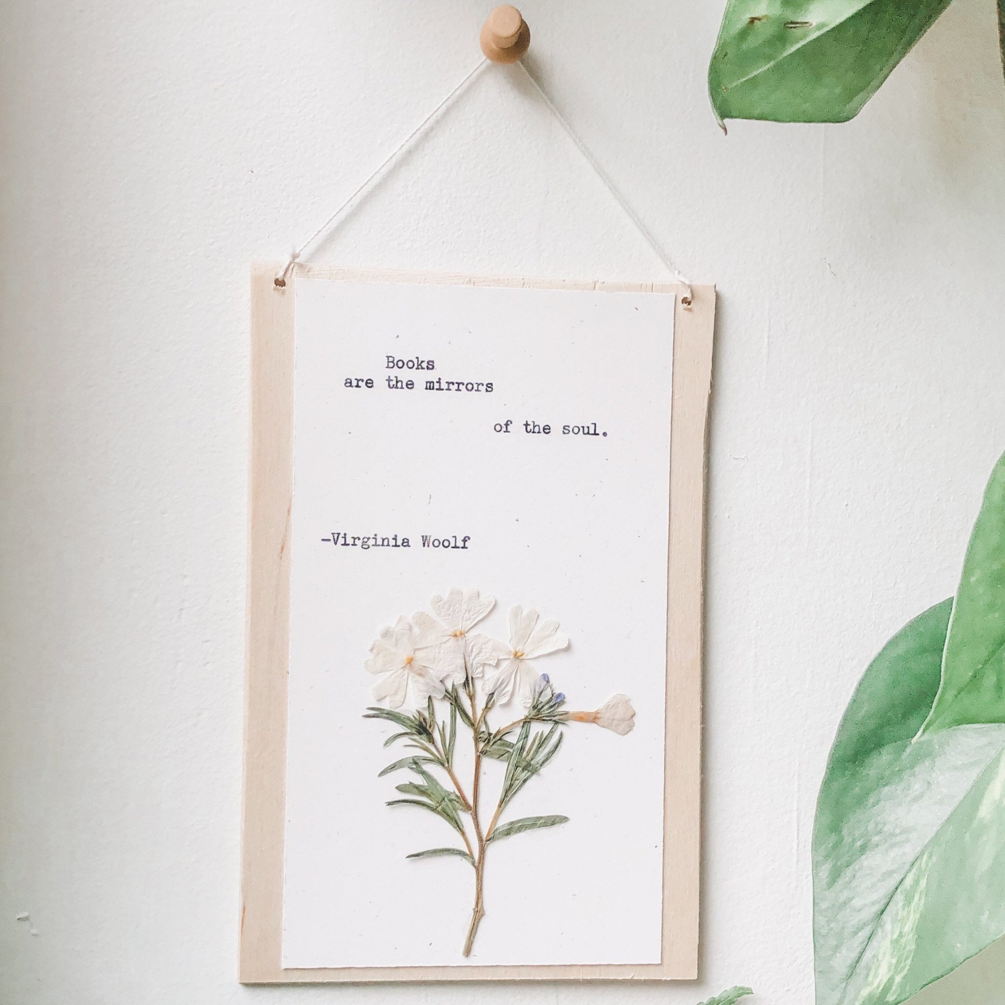 virginia woolf, books are the mirrors of the soul