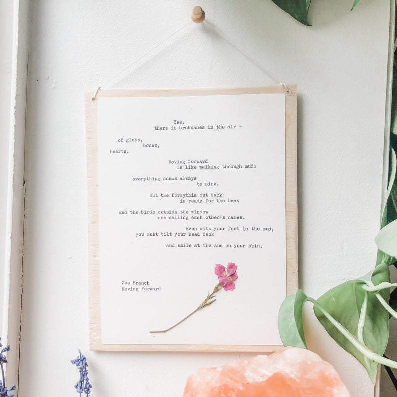 zoe branch, moving forward