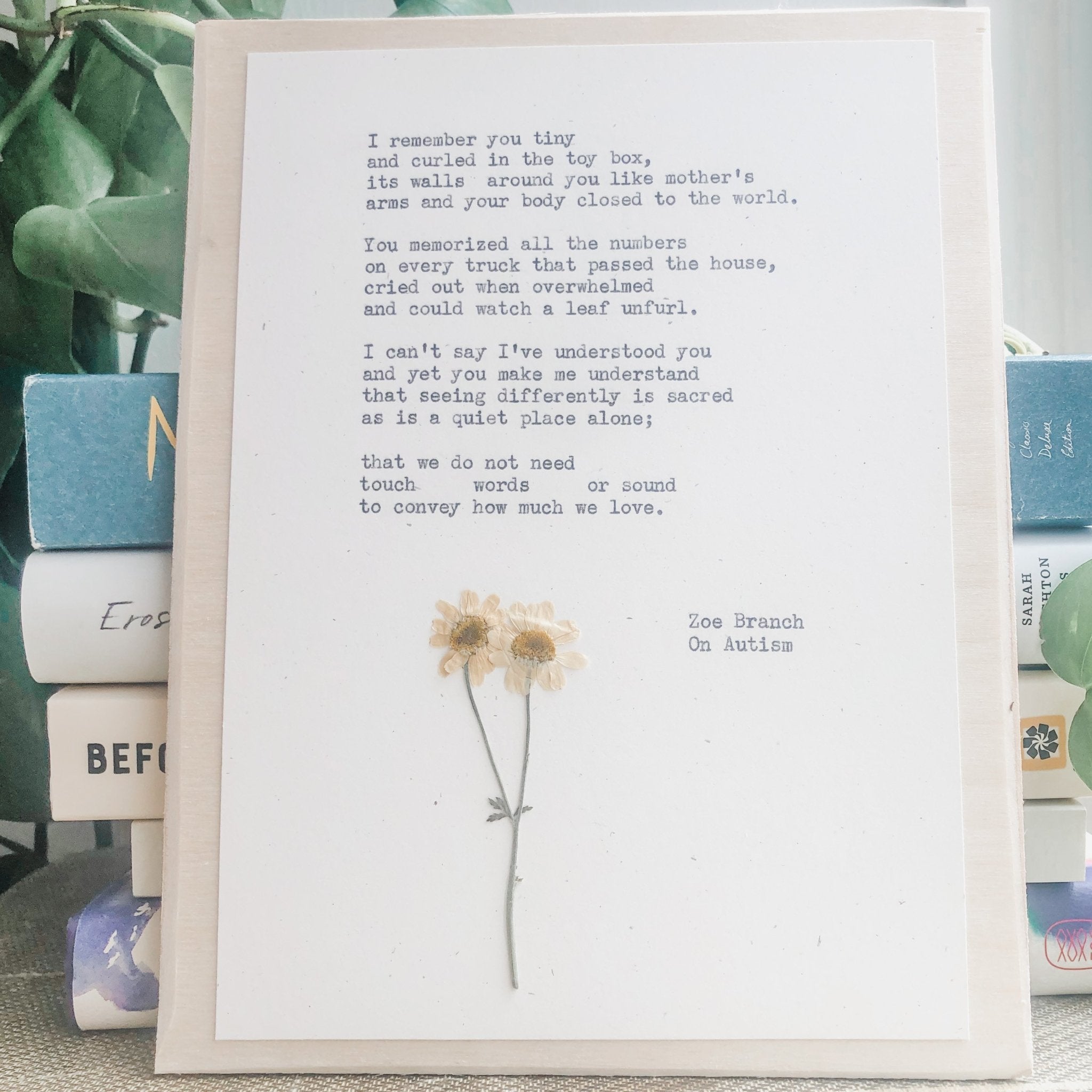 zoe branch, on autism